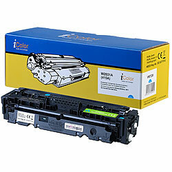 iColor Kompatibler Toner W2031A für HP (ersetzt No.415A), cyan iColor Kompatible Toner-Cartridges für HP-Laserdrucker