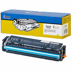 iColor Toner für HP-Laserdrucker (ersetzt HP 216A, W2412A), yellow iColor Kompatible Toner-Cartridges für HP-Laserdrucker