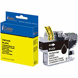iColor Tinte schwarz, ersetzt Brother LC421BK iColor Kompatible Druckerpatronen für Brother-Tintenstrahldrucker