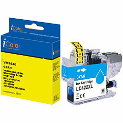 iColor Tinten-Set für Brother-Drucker, ersetzt LC422XL BK/C/M/Y iColor Multipacks: Kompatible Druckerpatronen für Brother Tintenstrahldrucker