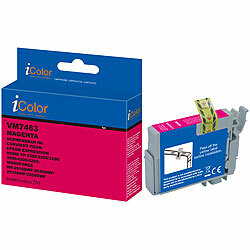 iColor Tinte magenta, ersetzt Epson 604XL iColor Kompatible Druckerpatronen für Epson Tintenstrahldrucker