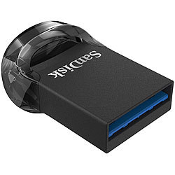 SanDisk Ultra Fit USB-3.1-Flash-Laufwerk, 128 GB SanDisk Mini-USB-Speichersticks