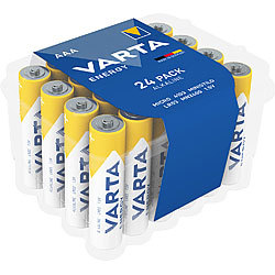 Varta Energy Alkaline-Batterien Typ AAA / Micro, 1,5 V, 24er-Set Varta