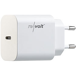 revolt Kompaktes USB-C-Netzteil mit Power Delivery (PD) bis 20 Watt, 3 A revolt Kompakte USB-C-Netzteile mit Power Delivery (PD) 