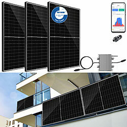 revolt 1,14kW (3x380W) MPPT-Solaranlage + 1,3kW On-Grid-Wechselrichter revolt