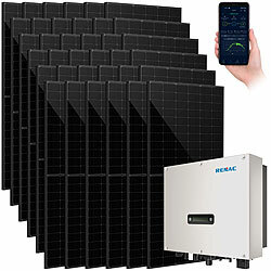 RENAC On-Grid-Solar-Wechselrichter + 34x 405-W-Solarpanel, 3-phasig, 10 kW RENAC On-Grid-Solaranlagem mit Dual-MPP-Tracker