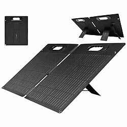 revolt Powerstation & Solar-Generator mit 50-W-Solarpanel, 155 Wh, 100 Watt revolt 2in1-Solar-Generatoren & Powerbanks, mit externer Solarzelle