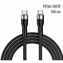 Callstel Magnetisches Daten- & Ladekabel USB-C auf USB-C, PD, QC 4.0, bis 100 W Callstel Magnetische Daten- & Ladekabel USB-C auf USB-C