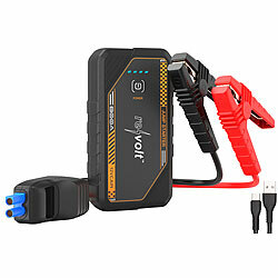 revolt Kfz-Starthilfe-Powerbank, 7.200 mAh, 800 A Peak, 12 Volt, LED-Leuchte revolt USB-Powerbanks mit Kfz-Starthilfe