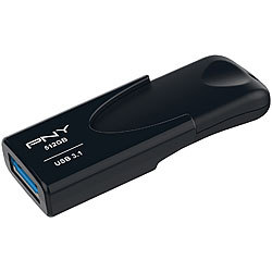 PNY Attaché 4 USB 3.1-Speicherstick 512 GB, schwarz PNY USB-3.1-Speichersticks