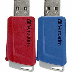 Verbatim 2er-Pack USB 3.2-Sticks, je 32 GB, 80 MB/s lesen, 25 MB/s schreiben Verbatim USB-3.2-Speichersticks