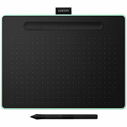 One by Wacom Grafiktablett Wacom Intuos S Pistazie mit Stift und Bluetooth One by Wacom Grafiktabletts mit Bluetooth