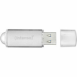 Intenso USB-3.2-Speicherstick Jet Line, 64 GB, bis 70 MB/s, Aluminium Intenso USB-3.2-Speichersticks 