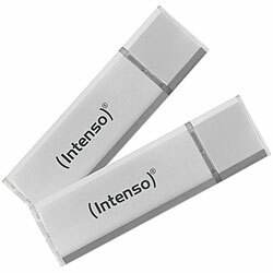 Intenso 2er-Set USB-Sticks Ultra Line mit je 32 GB, USB 3.0, silber Intenso USB-3.0-Speichersticks