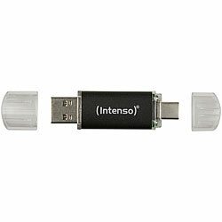 Intenso USB Stick Twist Line, 256 GB, mit USB 3.2 Typ A & Typ C Intenso USB-3.2-Speichersticks