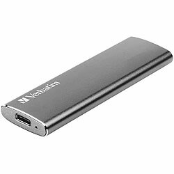 Verbatim Externe SSD Vx500, 1TB, USB 3.1 Gen 2, bis 500 MB/s, USB Typ A & C Verbatim Externe SSD-Festplatten