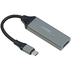 Callstel Adapter USB-C auf HDMI, unterstützt bis 4K UHD / 60Hz Callstel USB Typ C auf HDMI Adapter