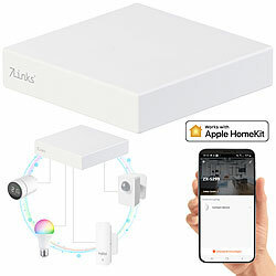 7links ZigBee-Gateway, Apple HomeKit-zertifiziert für ELESION-Geräte, LAN 7links Apple HomeKit-zertifizierte Steuereinheiten mit ZigBee