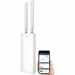 7links Outdoor-WiFi-6-Repeater, bis 3.000 Mbit/s, Dual-Band, 10 dBi, IP65 7links Outdoor-WLAN-Repeater