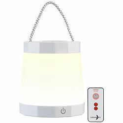 Lunartec 2in1-Spardose mit Münzzähler und dimmbarer LED, Versandrückläufer Lunartec  