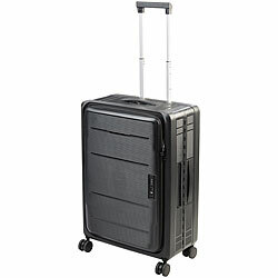 Xcase Faltbarer 4-Rollen-Hartschalen-Koffer, TSA-Schloss,  24" / 61 cm, 70 l Xcase Faltbare Polypropylen-Koffer, TSA-Schloss, platzsparend verstaubar