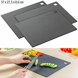 Rosenstein & Söhne 3er-Set Holzfaser-Schneidebretter, spülmaschinenfest, 37 x 27,5 cm Rosenstein & Söhne Holzfaser-Schneidebretter, spülmaschinenfest 