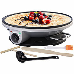 Rosenstein & Söhne XXL-Crêpes-Maker mit Antihaftbeschichtung, 1.200 Watt, Ø 32 cm Rosenstein & Söhne Crêpes-Maker