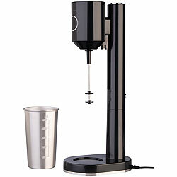 Rosenstein & Söhne Elektrischer Drink-Mixer mit Edelstahlbecher, 500 ml, 2 Stufen, 100 W Rosenstein & Söhne Elektrische Drink-Mixer