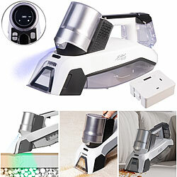 Sichler Haushaltsgeräte Akku-Waschsauger m. Motorbürste f. Polster & Textilien mit Ersatz Akku Sichler Haushaltsgeräte Akku Waschsauger für textile Oberflächen 