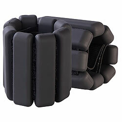 PEARL sports 2er-Set Hand- und Fußgewichte, je 0,9 kg, schwarz PEARL sports Gewichtsmanschetten