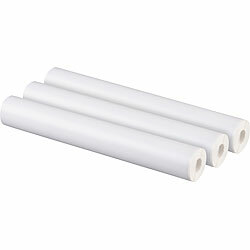 Callstel 3er-Set Etiketten-Rollen für Thermodrucker A4, je 15 DIN-A4-Seiten Callstel Selbstklebende Thermorollen, BPA-frei