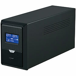 revolt Unterbrechungsfreie Stromversorgung 800 VA, 480 W, 2x 230-V-Ausgang revolt USV Unterbrechungsfreie Stromversorgungen für PCs (230 V)