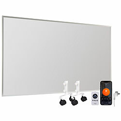 Sichler Haushaltsgeräte Smarte Infrarot-Heizung mit Standfuß-Set, 1000 W, bis 33 m², App Sichler Haushaltsgeräte 