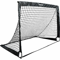 PEARL sports 2er-Set faltbare Kinder-Pop-up-Fußballtore, Outdoor, mit Tragetasche PEARL sports Faltbare Pop-up-Fußballtore für Kinder