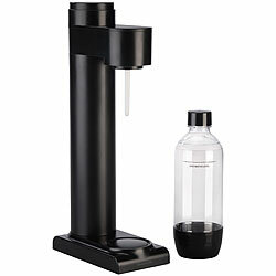Rosenstein & Söhne Soda-Wassersprudler mit 1-Liter-Flasche, Soda-Stream-kompatibel Rosenstein & Söhne Kompakte Soda-Wassersprudler für SodaStream-kompatible PET-Flaschen 