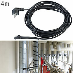 Royal Gardineer Frostschutzkabel mit Thermostat, 4 m Heizkabel, 60 Watt, IPX7 Royal Gardineer Frostschutz-Heizkabel mit Thermostat 