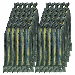 Semptec Urban Survival Technology 50er-Set Sandsäcke aus stabilem Monofilgewebe, 25 x 100 cm Semptec Urban Survival Technology Sandsäcke aus Monofilgewebe