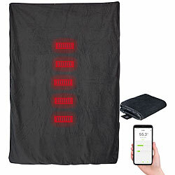 Wilson Gabor Smarte Decke mit IR-Heizelement, Bluetooth, App, bis 65 °C, 180x135 cm Wilson Gabor Infrarot-Heizdecken mit Bluetooth und App