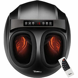 newgen medicals Shiatsu-Fußmassagegerät, 9 Stärken, Wärme, 3 Vibrationsmodi, Timer newgen medicals 