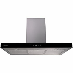 Rosenstein & Söhne Dunstabzugshabe, 90 cm, Umluft/Abluft, 600 m³/Std. Saugleistung, Licht Rosenstein & Söhne Dunstabzugshauben Umluft/Abluft, Wandmontage 