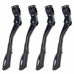 PEARL 4er-Set Fahrradständer, 22 bis 29 Zoll, höhenverstellbar, rutschfest PEARL Fahrradständer, höhenverstellbare, rutschfeste Gummifüße 