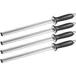TokioKitchenWare 4er-Set Diamant-Wetzstähle, 29 cm TokioKitchenWare Diamant Wetzstähle 