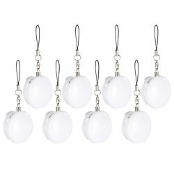 Lunartec 8er-Set Automatische LED-Handtaschenlichter, Licht- & Bewegungssensor Lunartec Handtaschenlichter