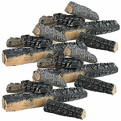 Deko Holz Kamin / Keramik Kaminholz fr gnstige  3,36 bis  64,99 kaufen