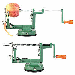 Rosenstein & Söhne 2er-Set Profi-Apfelschäler und -schneider Rosenstein & Söhne Apfelschäler, -Schneider & Entkerner