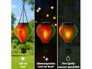 LED Solar Leuchten außen Garten