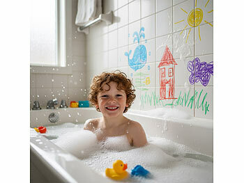 Badewannenstifte zum Malen in der Badewanne 