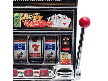 OOTB Slot-Machine Einarmiger Bandit Spielautomat mit Spardose
