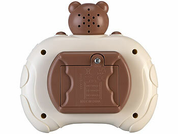 Playtastic 2er-Set Quick-Push-Bubble-Spielkonsole "Bär" & "Hase", Batteriebetrieb