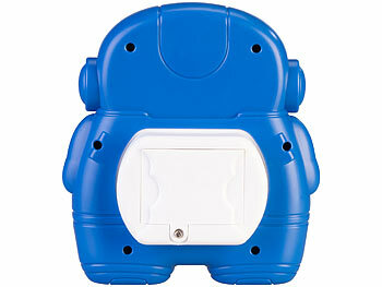 Playtastic 2er-Set Quick-Push-Bubble-Spielkonsole „Astronaut”, mit Display, blau